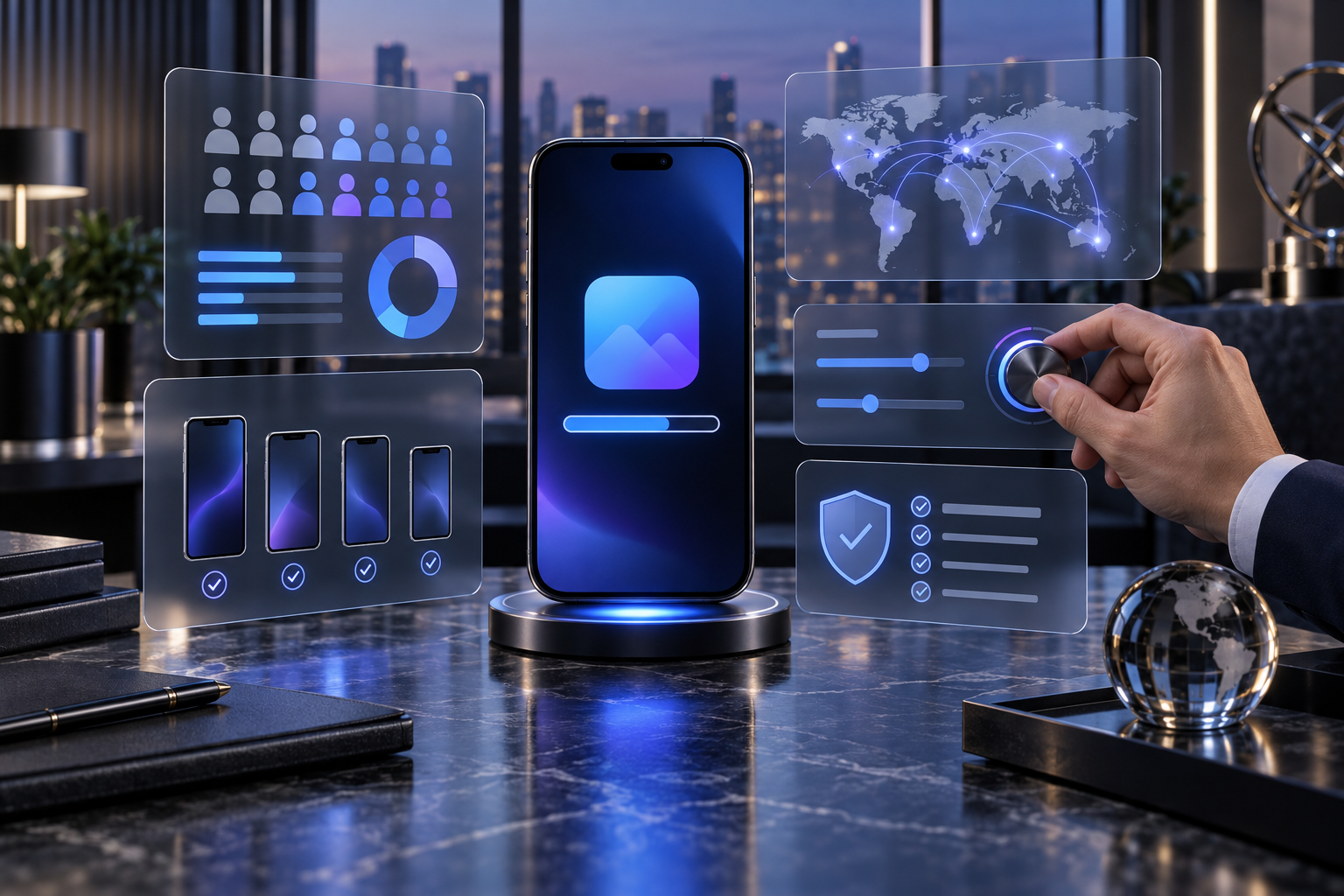 Управляемая кампания по установке iOS-приложений